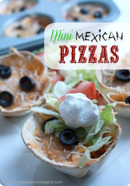 Мини-пиццы по-мексикански